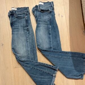 2 pairs of AYR “Bomb Pop” jeans 25 Short
